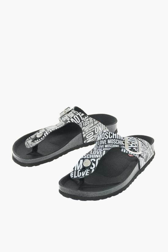  모스키노 뮬/슬리퍼 JA28133G1CIJ000A Black & White