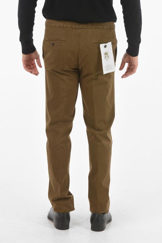  꼬르넬리아니 스트레이트 팬츠 844EV4 9820198 031 Brown - CORNELIANI