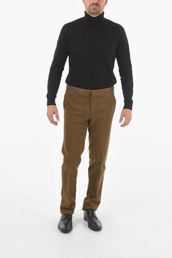  꼬르넬리아니 스트레이트 팬츠 844EV4 9820198 031 Brown - CORNELIANI