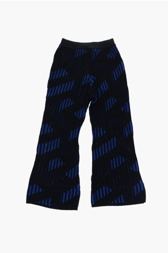  [키즈] 베르사체 스트레이트 팬츠 1002288 1A01518 5U180 Blue - VERSACE