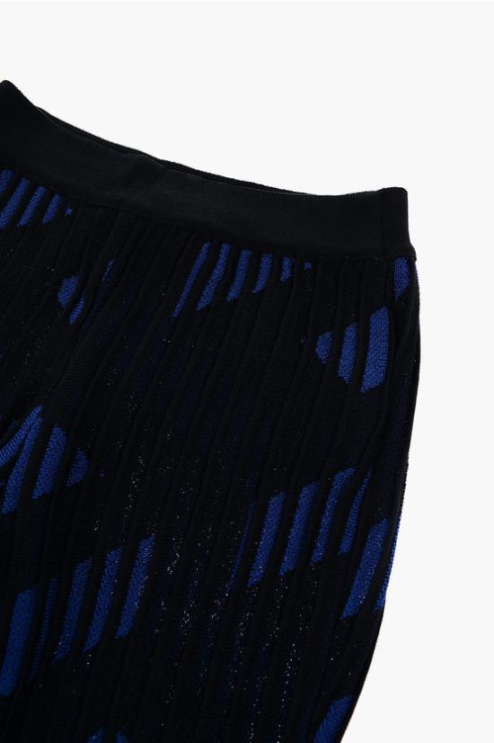  [키즈] 베르사체 스트레이트 팬츠 1002288 1A01518 5U180 Blue - VERSACE