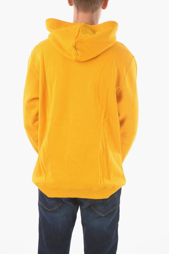  컨버스 후드 티셔츠 10024987 A03 Yellow - CONVERSE