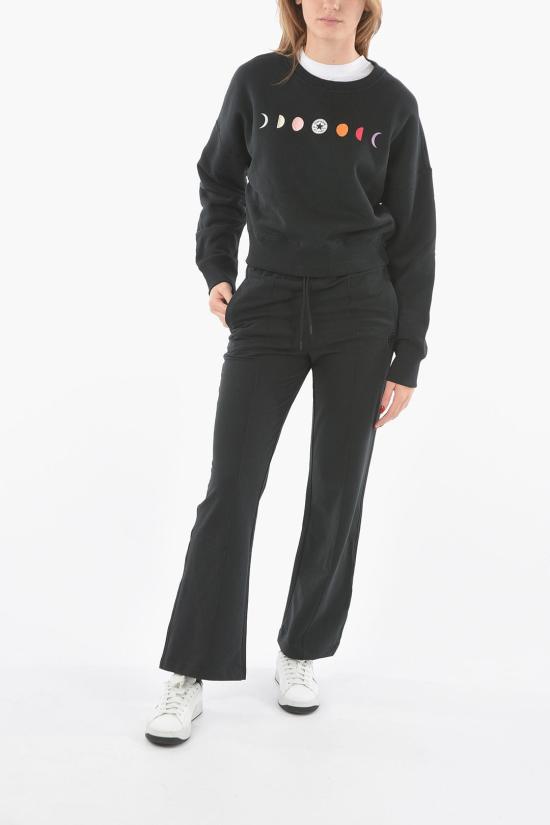  컨버스 긴팔 티셔츠 10025006 A01 Black - CONVERSE