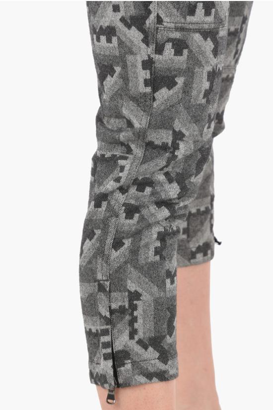  디젤 스트레이트 크롭 팬츠 00S0JM BG33C 89I Gray - DIESEL