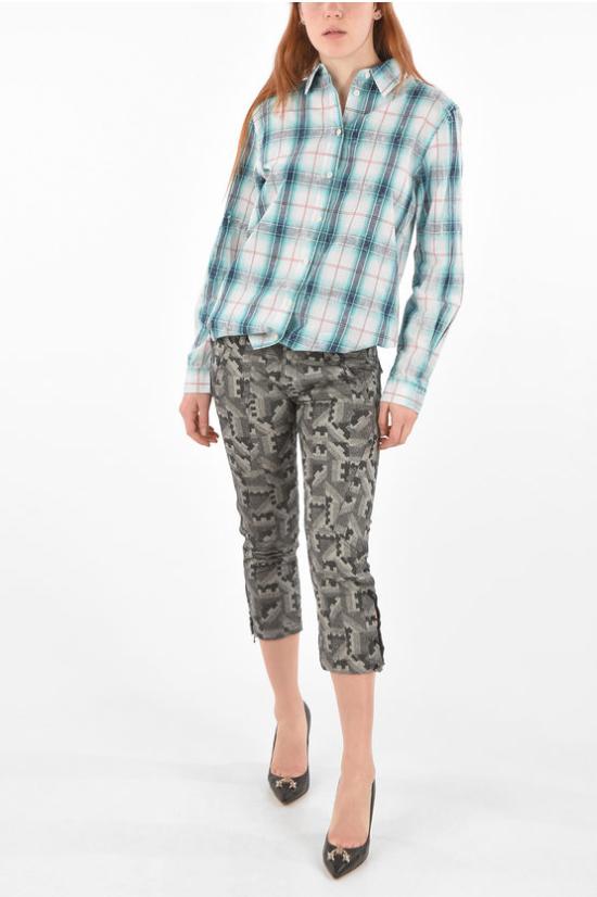  디젤 스트레이트 크롭 팬츠 00S0JM BG33C 89I Gray - DIESEL