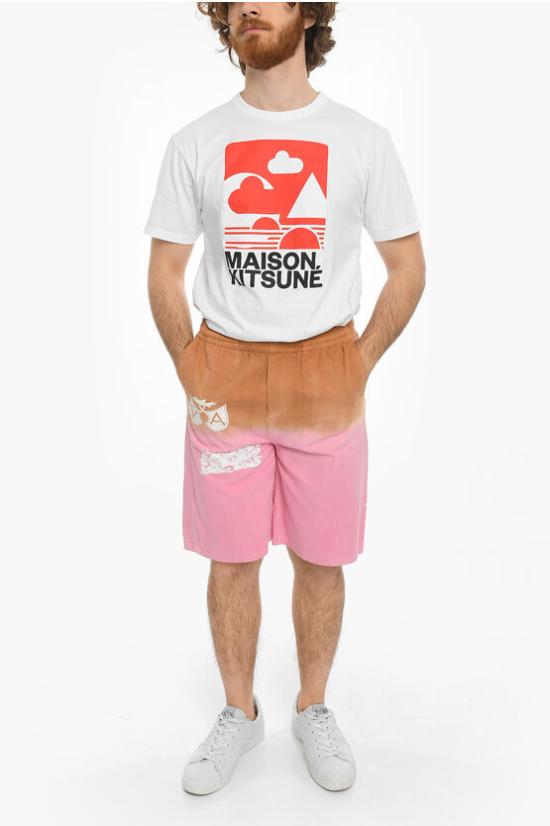  바이너 아티클스 숏팬츠 1A125011 Marrone Rosa - VYNER ARTICLES