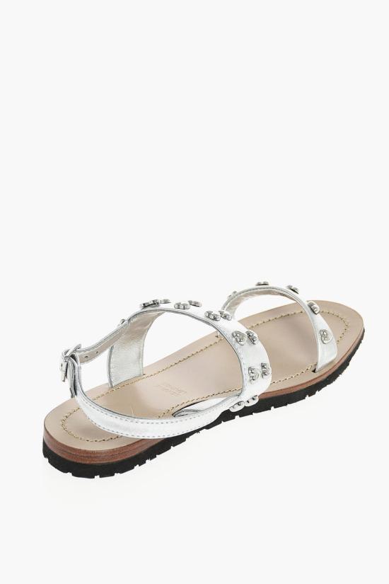  모스키노 샌들 JA16141G0CJB0902 Silver - MOSCHINO