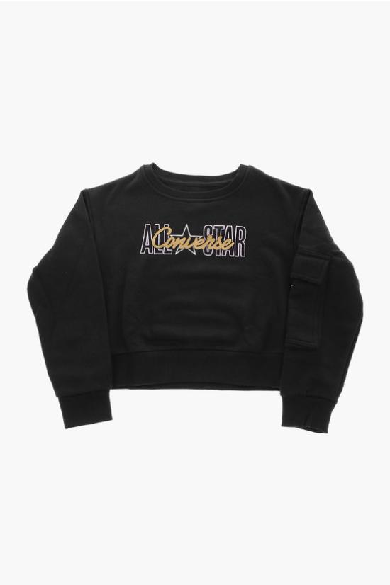  [키즈] 컨버스 티셔츠 4CC861 023 Black