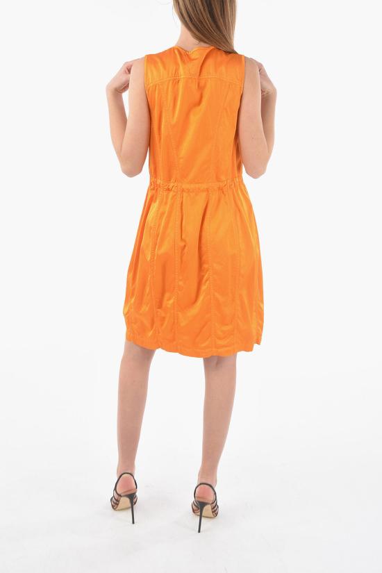  보테가베네타  숏 원피스 드레스 685024V1JE0 K 7960 Orange - BOTTEGA VENETA