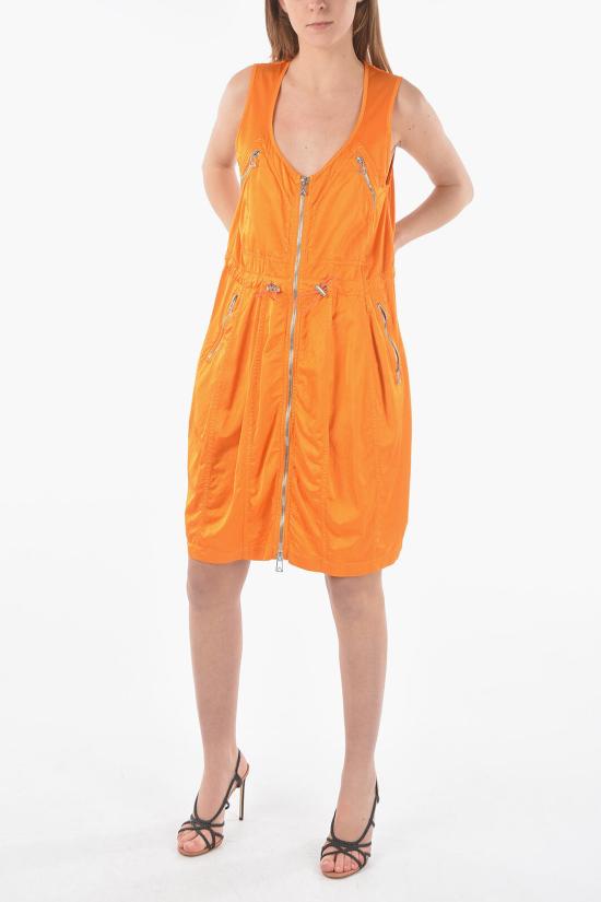  보테가베네타  숏 원피스 드레스 685024V1JE0 K 7960 Orange