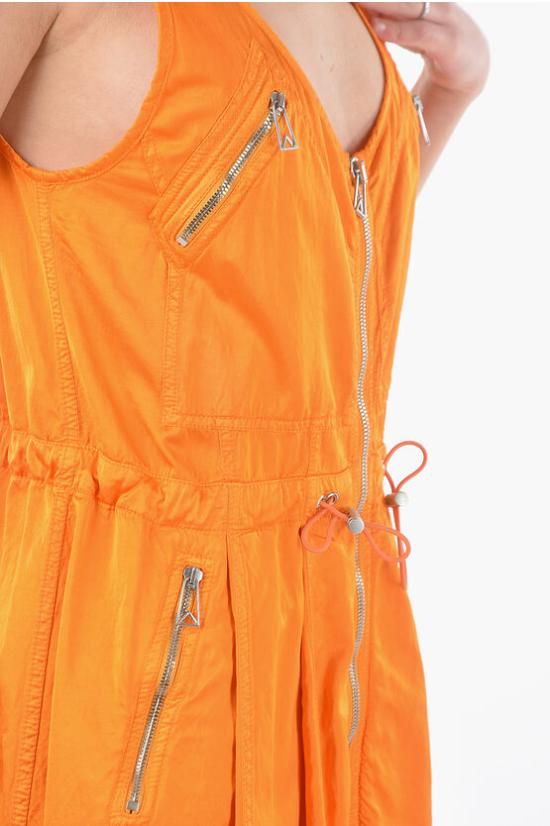  보테가베네타  숏 원피스 드레스  685024V1JE0 K 7960 Orange - BOTTEGA VENETA