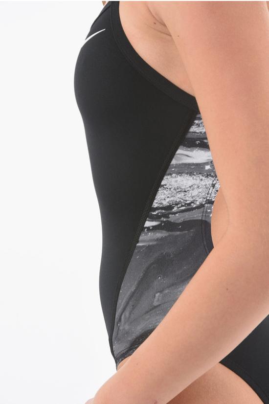  나이키 원피스 수영복 NESSC051 006 Black - NIKE