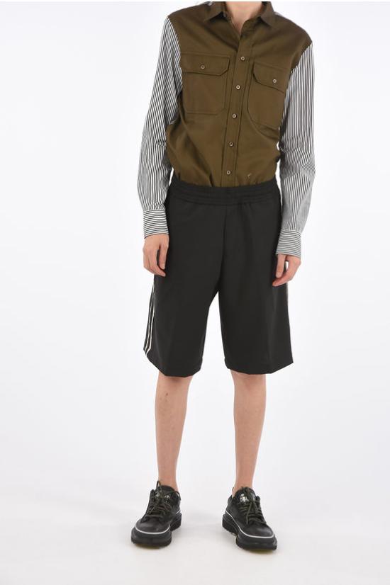  닐바렛 숏팬츠 BPA768N N076 514 Black - NEIL BARRETT