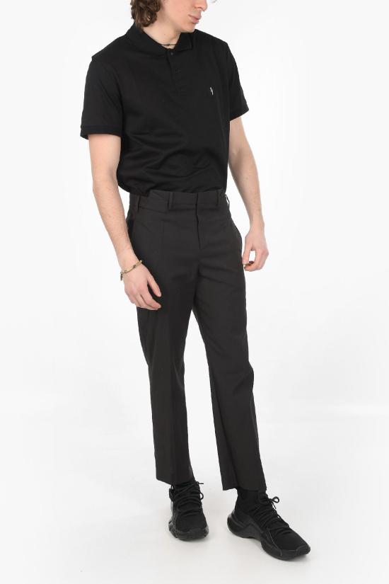  닐바렛 스트레이트 팬츠 BPA776 N073 01 Black - NEIL BARRETT