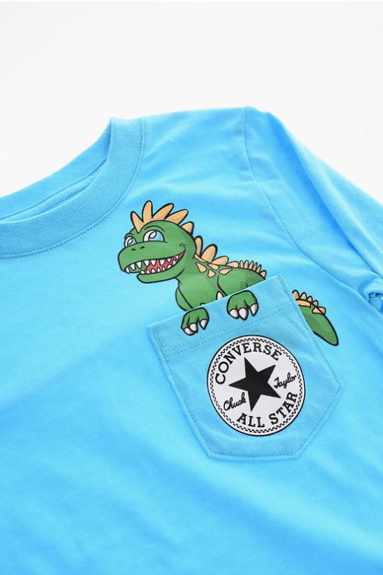  [키즈] 컨버스 캐주얼 세트 8CC832 023 Azzurro Nero - CONVERSE