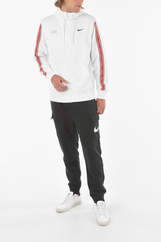  나이키 후드 티셔츠 DX2025 100 White - NIKE
