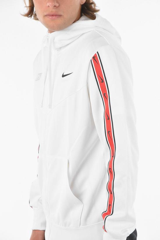  나이키 후드 티셔츠 DX2025 100 White - NIKE