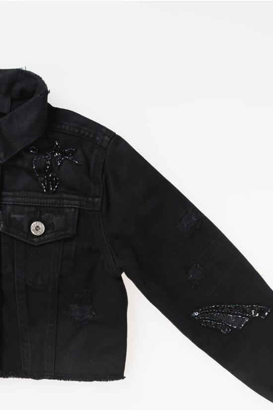  [키즈] 디젤 데님 자켓 00J420 0KARE K02 Black - DIESEL