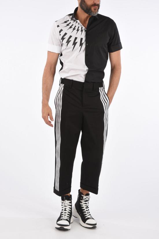  닐바렛 트레이닝/조거 팬츠 BPA785AH N014 1179 Black - NEIL BARRETT