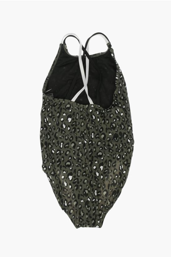  [키즈] 나이키 원피스 수영복 NESSB728 001 Black - NIKE