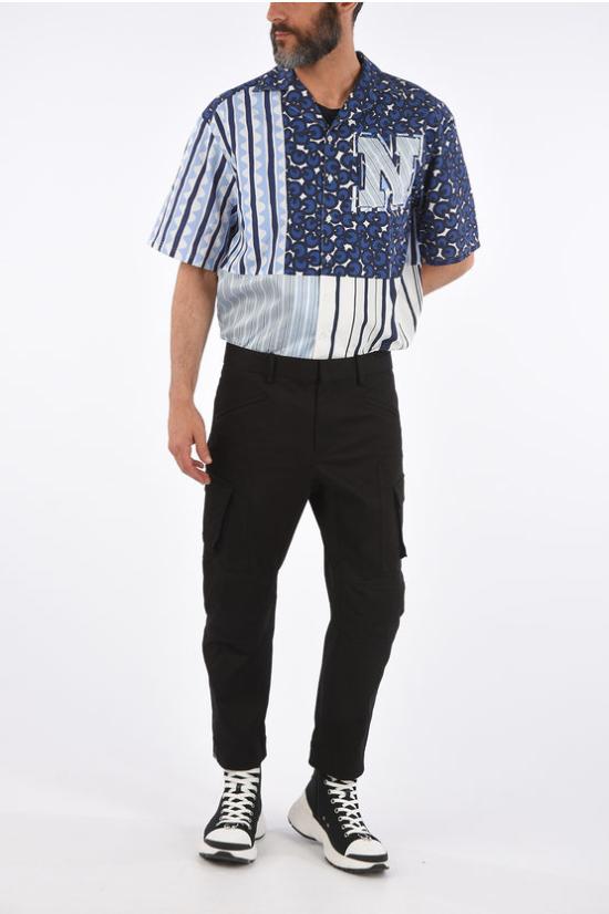  닐바렛 트레이닝/조거 팬츠 PBPA748H N014 01 Black - NEIL BARRETT