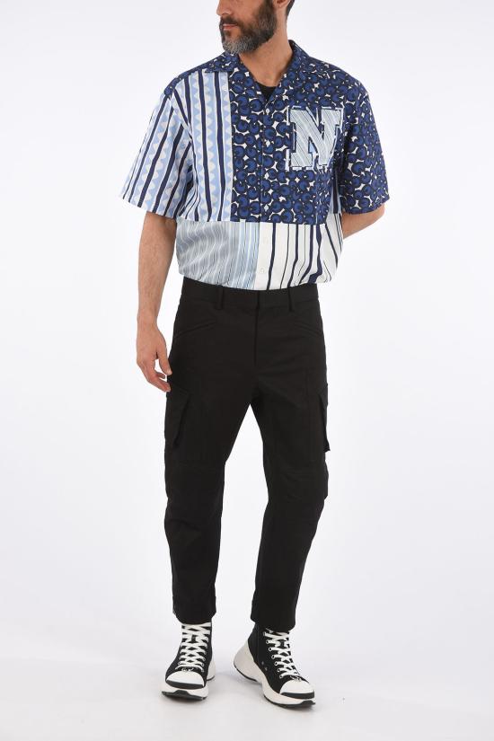  닐바렛 트레이닝/조거 팬츠 PBPA748H N014 01 Black - NEIL BARRETT