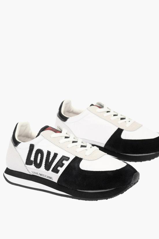  모스키노 스니커즈 JA15322G1EIN210B Black White