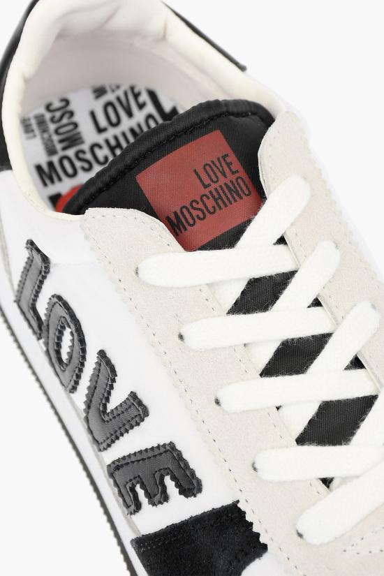  모스키노 스니커즈 JA15322G1EIN210B Black White - MOSCHINO
