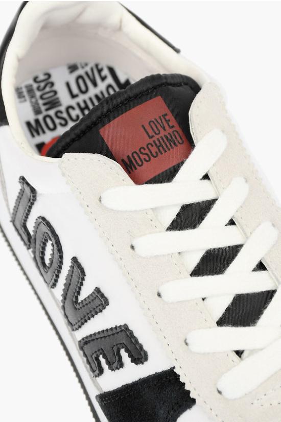  모스키노 스니커즈 JA15322G1EIN210B Black White - MOSCHINO