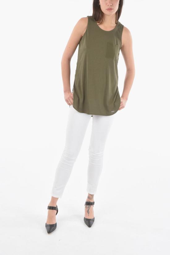  울리치 민소매 티셔츠 COWWTEE1122NS90 4161 Green - WOOLRICH