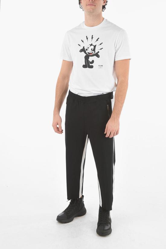  닐바렛 트레이닝/조거 팬츠 BJP024AH S000 2171 Black - NEIL BARRETT