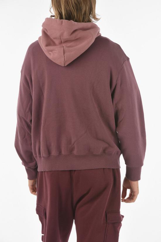  컨버스 후드 티셔츠 10025000 A02 Burgundy - CONVERSE
