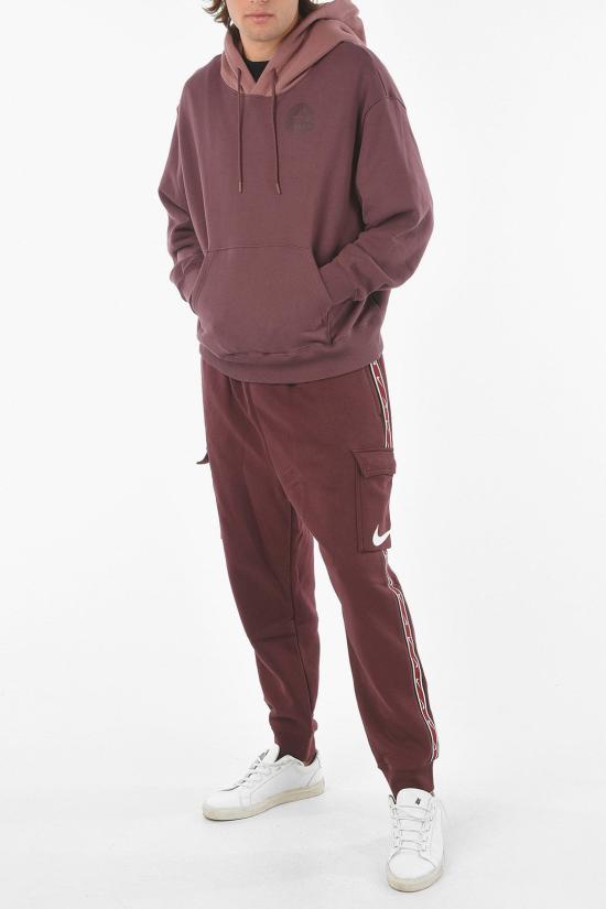  컨버스 후드 티셔츠 10025000 A02 Burgundy - CONVERSE