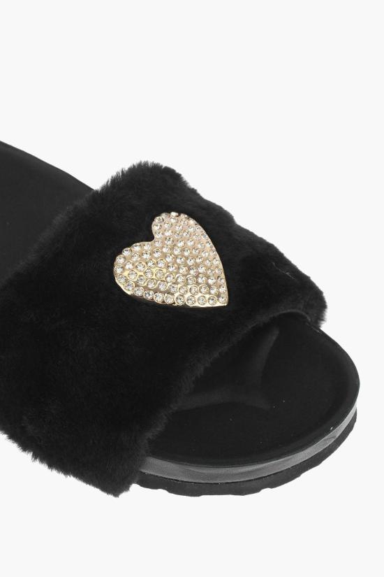  모스키노 뮬/슬리퍼 JA28123G1EIY0000 Black - MOSCHINO