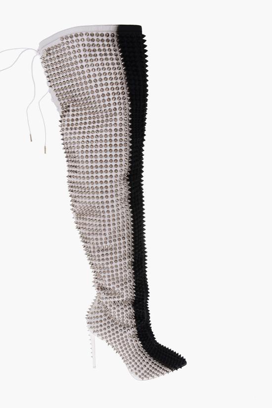  필립 플레인 부츠 P18S WSE0146 PLE075N 0102 Black White