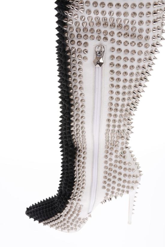  필립 플레인 부츠 P18S WSE0146 PLE075N 0102 Black White - PHILIPP PLEIN