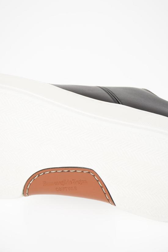 에르메네질도제냐 스니커즈 LHERA A4345X NER Black - ERMENEGILDO ZEGNA
