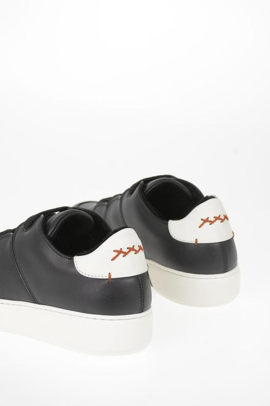  에르메네질도제냐 스니커즈 LHERA A4345X NER Black - ERMENEGILDO ZEGNA