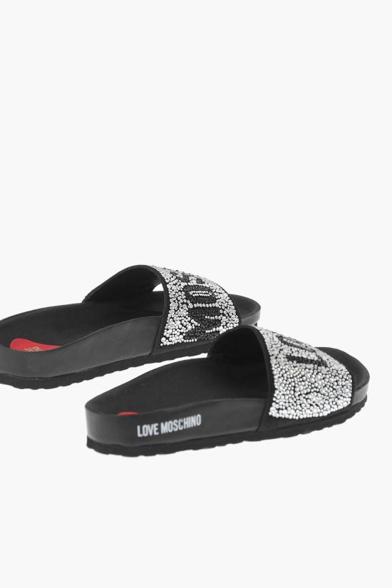  모스키노 뮬/슬리퍼 JA28203G0EI5200A Black - MOSCHINO