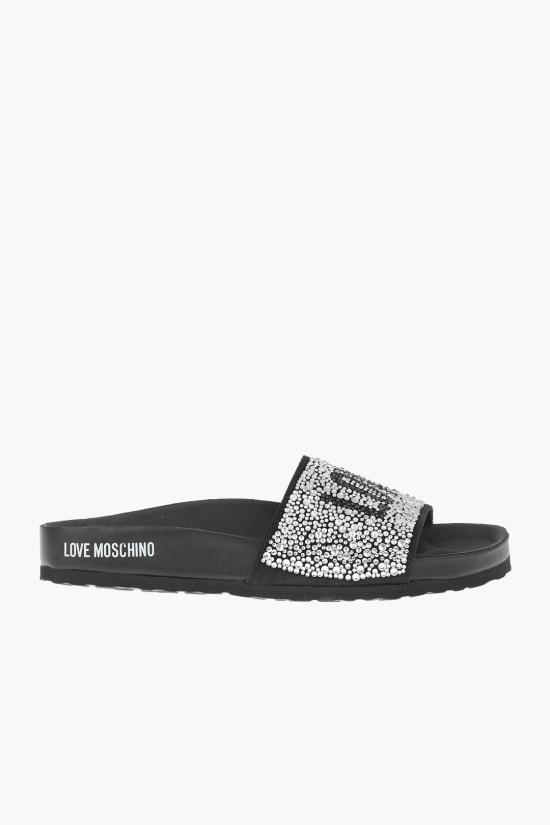  모스키노 뮬/슬리퍼 JA28203G0EI5200A Black - MOSCHINO