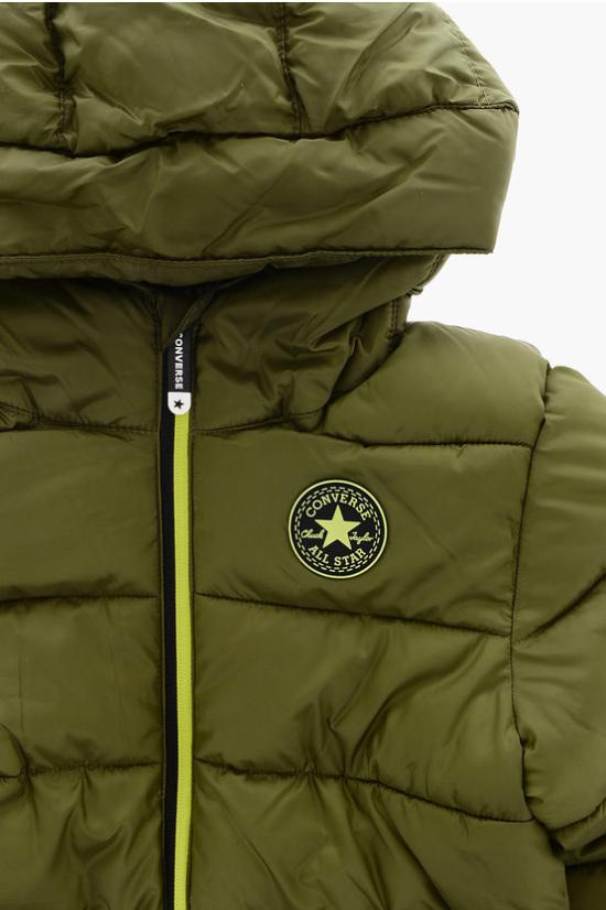  [키즈] 컨버스 패딩 9CC930 EC6 Nero Verde Militare - CONVERSE