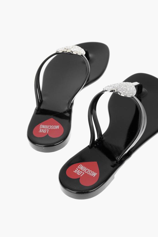  모스키노 뮬/슬리퍼 JA28321G0EI34000 Black - MOSCHINO