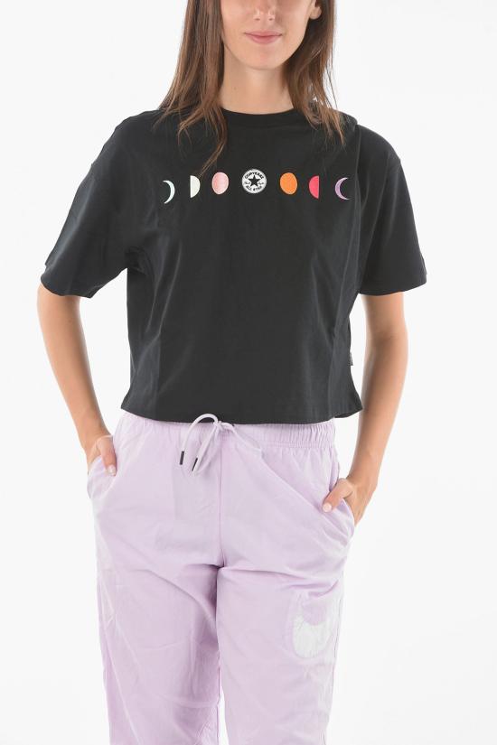  컨버스 반팔 티셔츠 10025005 A01 Black