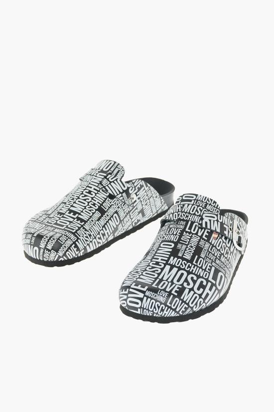  모스키노 뮬/슬리퍼 JA10073G1CIJ000A Black White