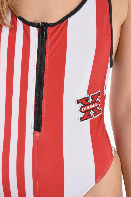  디젤 원피스 수영복 A05235 0TEAD E5584 Bianco Rosso - DIESEL