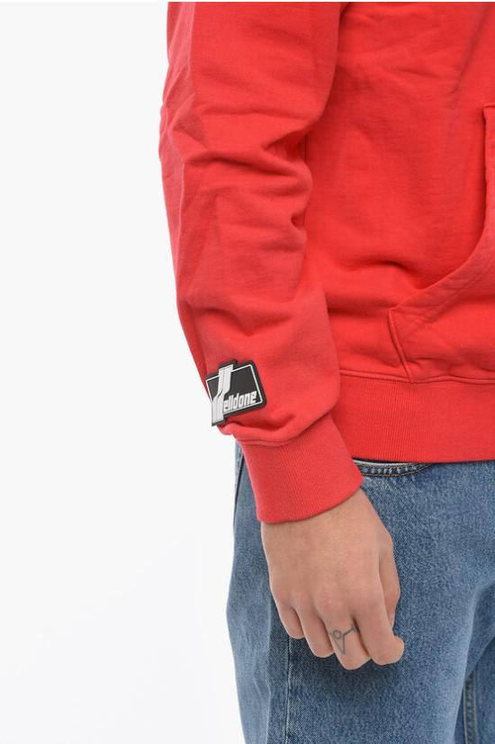  웰던 후드 티셔츠 WD TH1 22 622 URD Red - WE11DONE