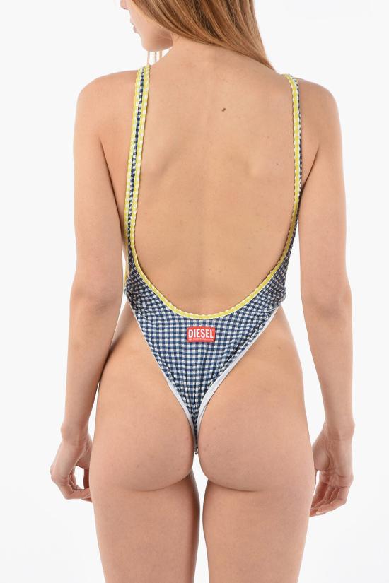  디젤 원피스 수영복 A03963 0SFAN E3694 Bianco Blu - DIESEL