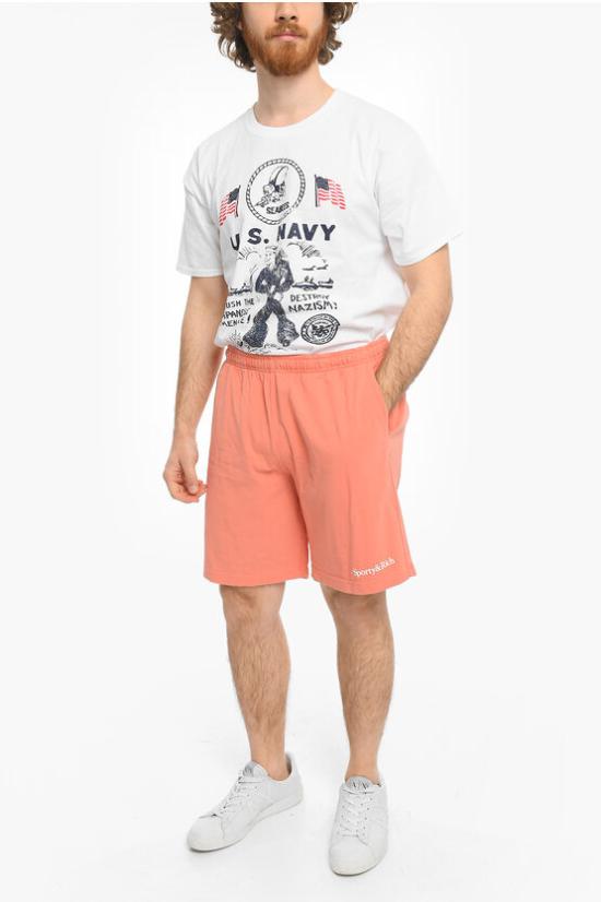  스포티앤리치 숏팬츠 SH493FLCO K FL Pink - SPORTY & RICH