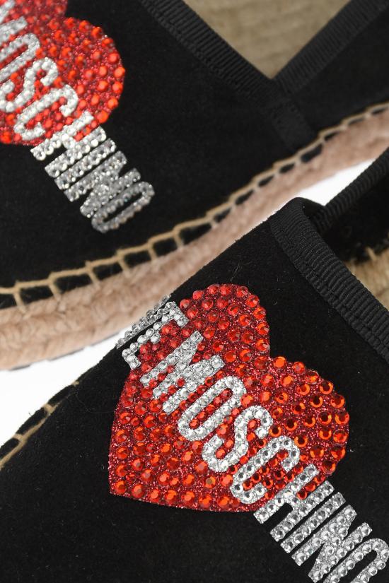  모스키노 뮬/슬리퍼 JA10023G1CIF0000 Black - MOSCHINO