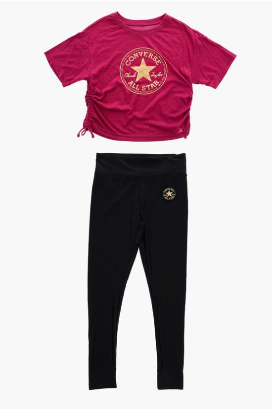  [키즈] 컨버스 캐주얼 세트 4CC964 023 Nero Viola